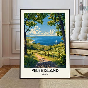 Pelee Island-poster, Pelee Island-muurkunst, Pelee Island-print, Pelee Island-foto, Pelee Island-posterprint, Pelee Canada, Lake Erie-poster