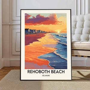 Rehoboth Beach poster, Rehoboth Beach Wall Art, Rehoboth Beach Print, Rehoboth Beach Photo, Rehoboth Beach poster, Delaware poster
