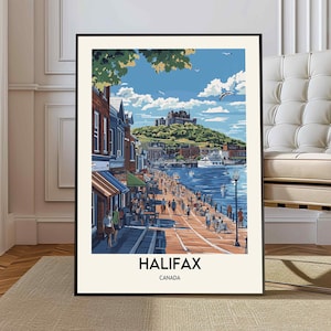 Halifax poster, Halifax Wall Art, Halifax Print, Halifax Photo, Halifax Poster Print, Halifax Travel Poster, Halifax Canada poster