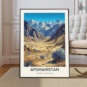 Impresión de Afganistán, póster de Afganistán, arte mural de Afganistán, impresión artística de Afganistán, obra de arte de Afganistán, fotografía de Afganistán, impresión de viaje