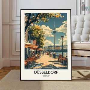 Düsseldorf Print, Düsseldorf Wall Art, Düsseldorf Poster, Düsseldorf Photo, Düsseldorf Poster Print, Düsseldorf Germany, Düsseldorf city