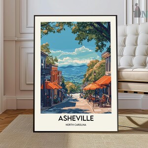 Asheville Poster, Asheville Print, Asheville Wall Art, United States Photo, United States Poster, United States Print, Travel Poster