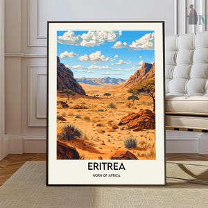 Eritrea Print, Eritrea Wall Art, Eritrea Poster, Eritrea Photo, Eritrea Poster Print, Eritrea Wall Decor, Africa Print
