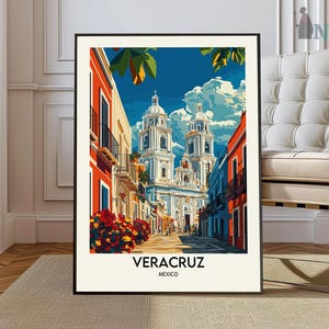 Veracruz Print, Veracruz Wall Art, Veracruz Poster, Veracruz Photo, Veracruz Poster Print, Veracruz Travel Poster, Veracruz Mexico