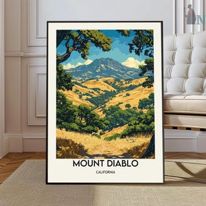 Mount Diablo Print, Mount Diablo Wall Art, Mount Diablo Poster, Mount Diablo Photo, Mount Diablo Poster Print, Mount Diablo California art