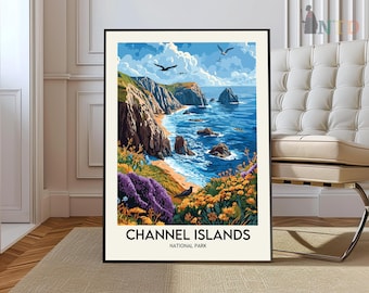 Channel Islands National Park Print / Poster of Channel Islands, National Park Poster, Channel Islands National Park poster, Channel Islands