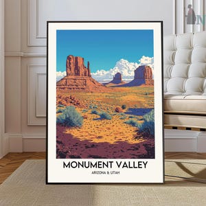 Monument Valley Print, Monument Valley Wall Art, Monument Valley utah  Photo, Monument Valley Arizona, Navajo Nation Reservation