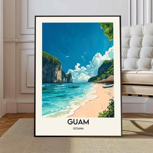 Guam Print, Guam Wall Art, Guam Poster, Guam Photo, Guam Poster Print, Guam Wall Decor, Oceania Poster Print, Oceania Art, Mariana Islands