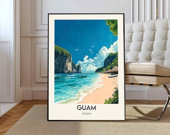 Guam Print, Guam Wall Art, Guam Poster, Guam Photo, Guam Poster Print, Guam Wall Decor, Oceania Poster Print, Oceania Art, Mariana Islands