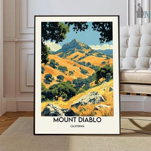 Mount Diablo Print, Mount Diablo Wall Art, Mount Diablo Poster, Mount Diablo Photo, Mount Diablo Poster Print, Mount Diablo California art