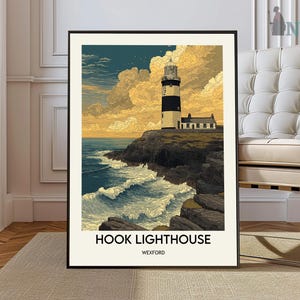 Hook Lighthouse poster, Hook Lighthouse Wall Art, Hook Lighthouse Print, Hook Lighthouse Photo, Hook Lighthouse Poster ireland Print