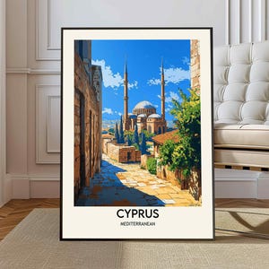Cyprus Print, Cyprus Wall Art, Cyprus Poster, Cyprus Photo, Cyprus Poster Print, Cyprus Travel Poster, Cyprus Nicosia poster