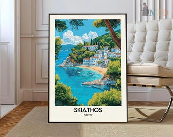 Skiathos Print, Skiathos Wall Art, Skiathos Poster, Skiathos Photo, Skiathos Poster Print, Skiathos Travel Poster, Skiathos Greece