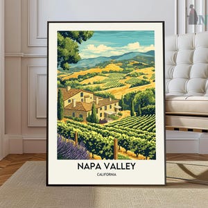Napa Valley Print, Napa Valley Wall Art, Napa Valley Poster, Napa Valley Photo, Napa Valley Poster Print, Napa Valley California poster