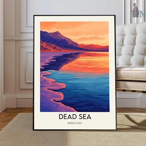 Dead Sea Print, Dead Sea Wall Art, Dead Sea Poster, Dead Sea Photo, Dead Sea Poster Print, Dead Sea Wall Décor, Dead Sea Travel Poster