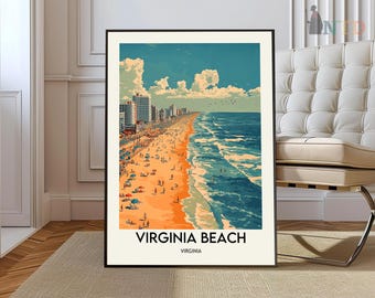 Virginia Beach-poster, Virginia Beach-muurkunst, Virginia Beach-print, Virginia Beach-foto, Virginia Beach-posterprint, Virginia Beach-kunst