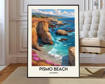 Pismo Beach poster, Pismo Beach Wall Art, Pismo Beach Print, Pismo Beach Photo, Pismo Beach Poster Print, Pismo Beach California poster