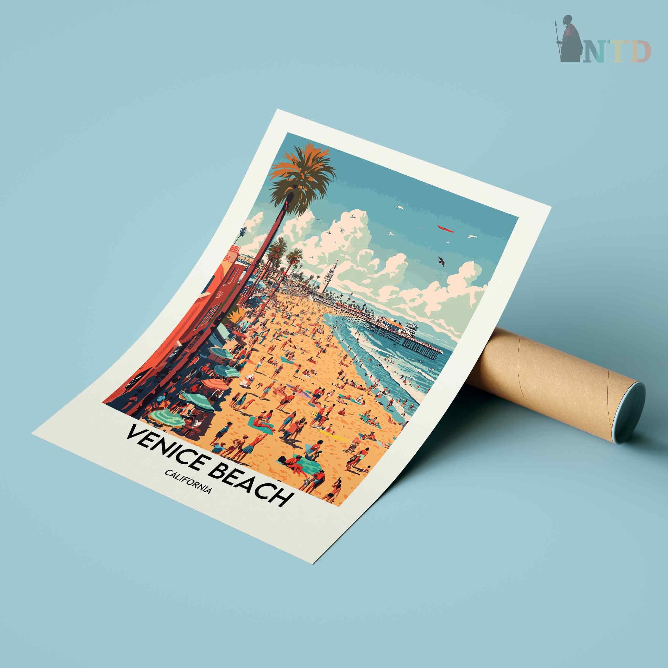 ベニス ビーチのポスター、ベニス ビーチの壁アート、ベニス ビーチの