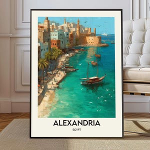 Alexandria poster, Alexandria Wall Art, Alexandria Print, Alexandria Photo, Alexandria Poster Print, Alexandria Travel, Alexandria Egypt