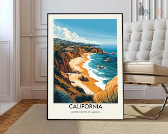 California Print, California Wall Art, California Poster, California Photo, California Poster Print, California Wall Décor, California USA