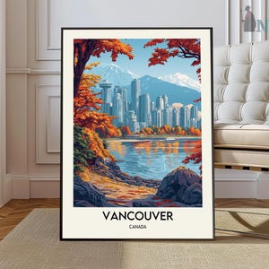 Vancouver Print, Vancouver Wall Art, Vancouver Poster, Vancouver Photo, Vancouver Poster Print, Vancouver Travel Poster, Vancouver Canada