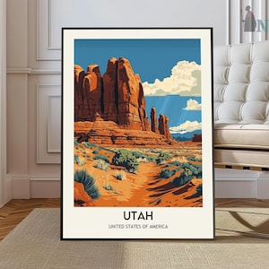Utah Print, Utah Poster, Utah Wall Art, Utah Art Print, Utah Photo, Utah Photography, Utah Travel, Utah Decor, Utah Landscape, Utah Artwork
