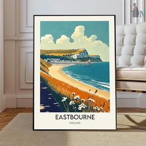 Eastbourne Print, Eastbourne Wall Art, Eastbourne Poster, Eastbourne Photo, Eastbourne Poster Print,  Eastbourne Sussex, Eastbourne England