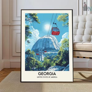 Stampa Georgia, Arte murale Georgia, Poster Georgia, Foto Georgia, Stampa poster Georgia, Decorazione murale Georgia, Poster di viaggio Georgia