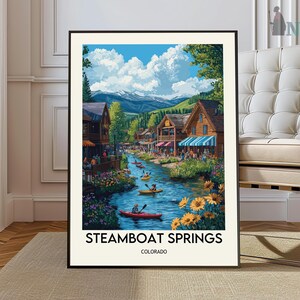 Steamboat Springs poster, Steamboat Springs Wall Art, Steamboat Springs Print, Steamboat Springs Photo, Steamboat Colorado poster