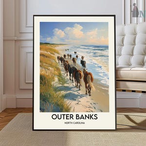Outer Banks poster, Outer Banks Wall Art, Outer Banks Print, Outer Banks Photo, Outer Banks NC, Outer Banks art, Outer Banks North Carolina