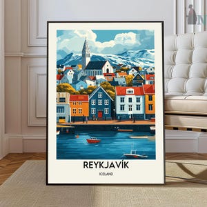 Reykjavik Print, Reykjavik Wall Art, Reykjavik Poster, Reykjavik Photo, Reykjavik Poster Print, Reykjavik Wall Décor, Reykjavik Iceland