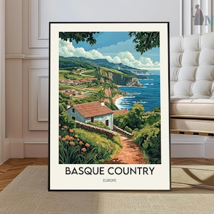 Basque Country Print, Basque Country Wall Art, Basque Country Poster, Basque Country Photo, Basque Country Poster Print, Basque Country art