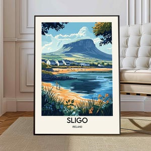 Sligo poster, Sligo Wall Art, Sligo Print, Sligo Photo, Sligo Poster Print, Sligo Travel Poster, Sligo city poster, Sligo Ireland poster