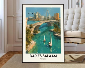Dar es Salaam Poster, Dar es Salaam Wall Art, Dar es Salaam Print, Dar es Salaam Photo, Dar es Salaam Poster Print, Dar es Salaam Tanzania