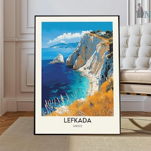 Lefkada Print, Lefkada Wall Art, Lefkada Poster, Lefkada Photo, Lefkada Poster Print, Lefkada Travel Poster, Lefkada Greece poster