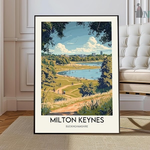 Milton Keynes poster, Milton Keynes Wall Art, Milton Keynes Print, Milton Keynes Photo, Milton Keynes Poster Print, Milton Keynes England