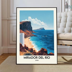 Impression Mirador del Río, art mural Mirador del Río, affiche Mirador del Río, photo Mirador del Río, carte Mirador del Río, Mirador del Río, Espagne