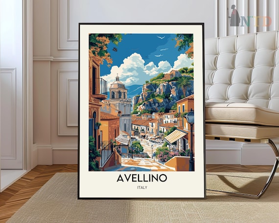 Avellino Italy Poster: Travel Photography, City Wall Art - Etsy