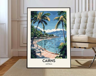 Cairns poster, Cairns Wall Art, Cairns Print, Cairns Photo, Cairns Poster Print, Cairns Travel Poster, Cairns Queensland, Australia poster