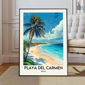Playa del Carmen poster, Playa del Carmen Wall Art, Playa del Carmen Print, Playa del Carmen Photo, Playa del Carmen Mexico Poster Print