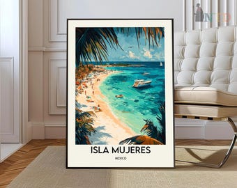 Isla Mujeres Poster, Isla Mujeres Wall Art, Isla Mujeres Print, Isla Mujeres Photo, Isla Mujeres Poster Print, Cancún Mexico poster