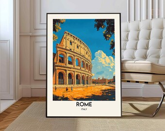 Rome Poster, Rome Print, Rome Wall Art, Rome Travel Poster, Rome Art Print, Rome Italy Print, Italy Wall Art, Italy Poster, Rome Photo