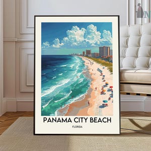 Panama City Beach Poster, Panama City Beach Wall Art, Panama City Beach Print, Panama City Beach Photo, Panama City Beach Florida poster
