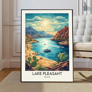 Lake Pleasant Print, Lake Pleasant Wall Art, Lake Pleasant Poster, Lake Pleasant Photo, Lake Pleasant Poster Print, Lake Pleasant Arizona