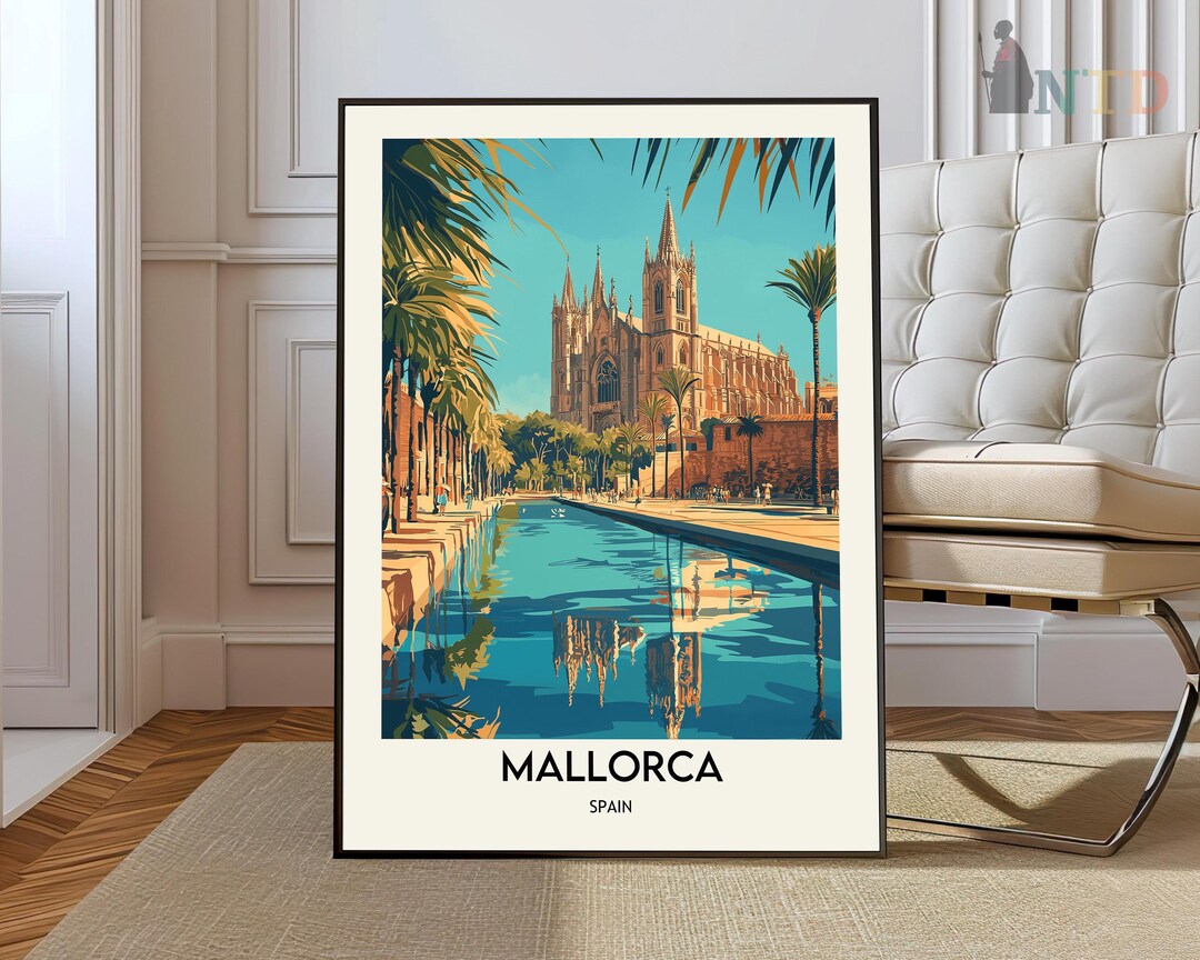 Mayorca Print Mallorca Poster, Mallorca Wall Art, Mallorca Print, Mallorca Photo ...