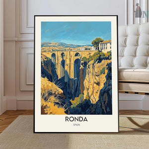 Ronda poster, Ronda Wall Art, Ronda Print, Ronda Photo, Ronda Poster Print, Ronda Travel Poster, Ronda city poster, Ronda Spain