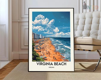 Virginia Beach poster, Virginia Beach Wall Art, Virginia Beach Print, Virginia Beach Photo, Virginia Beach Poster Print, Virginia Beach art
