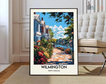 Wilmington poster, Wilmington Wall Art, Wilmington Print, Wilmington Photo, Wilmington Poster Print, Wilmington North Carolina Poster