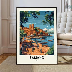 Bamako Print, Bamako Wall Art, Bamako Poster, Bamako Photo, Bamako Poster Print, Bamako Travel Poster, Bamako Mali poster