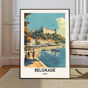 Belgrade poster, Belgrade Wall Art, Belgrade Print, Belgrade Photo, Belgrade Poster Print, Belgrade city, Belgrade Serbia, Serbia poster